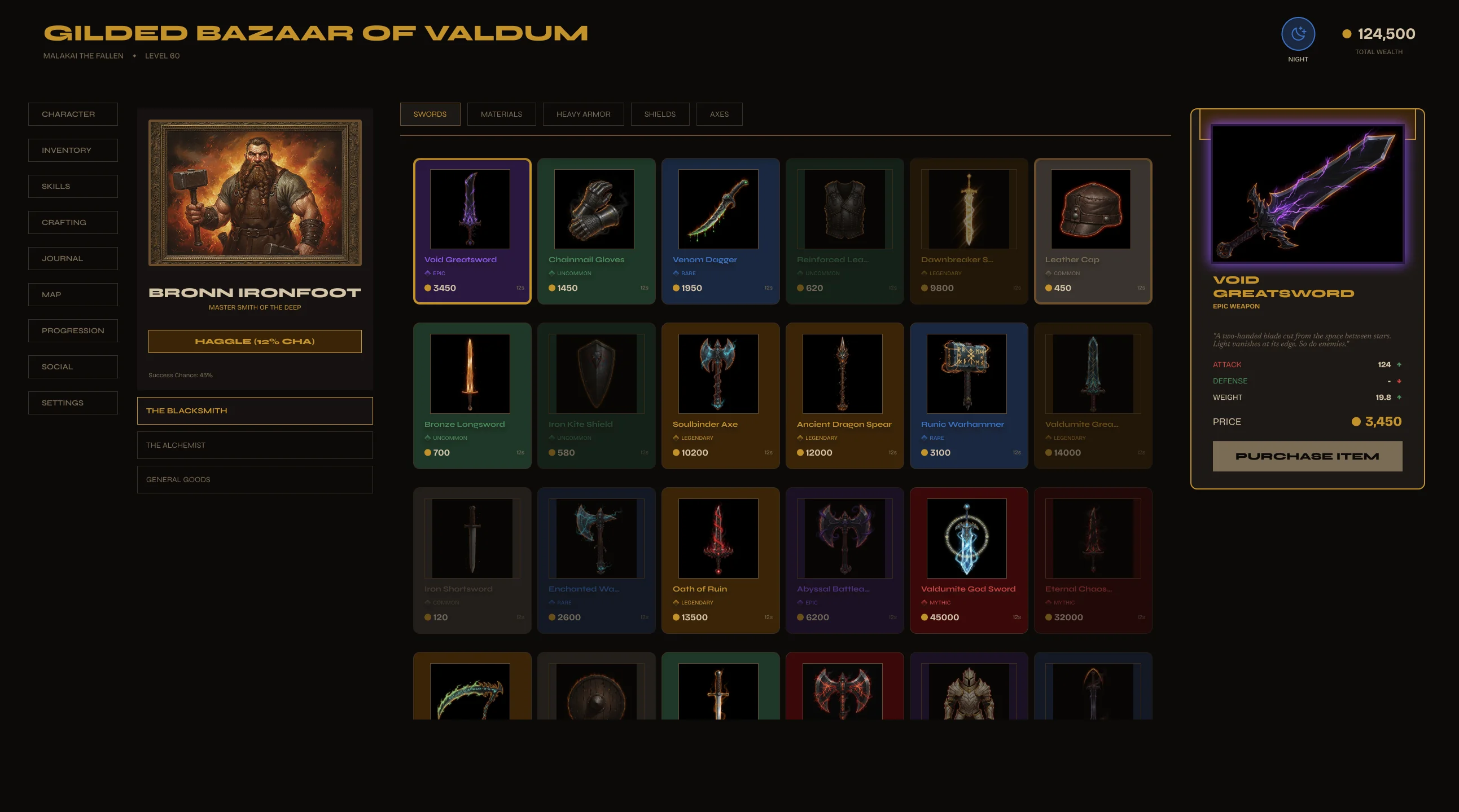 Valdüm Gilded Bazaar — full screen