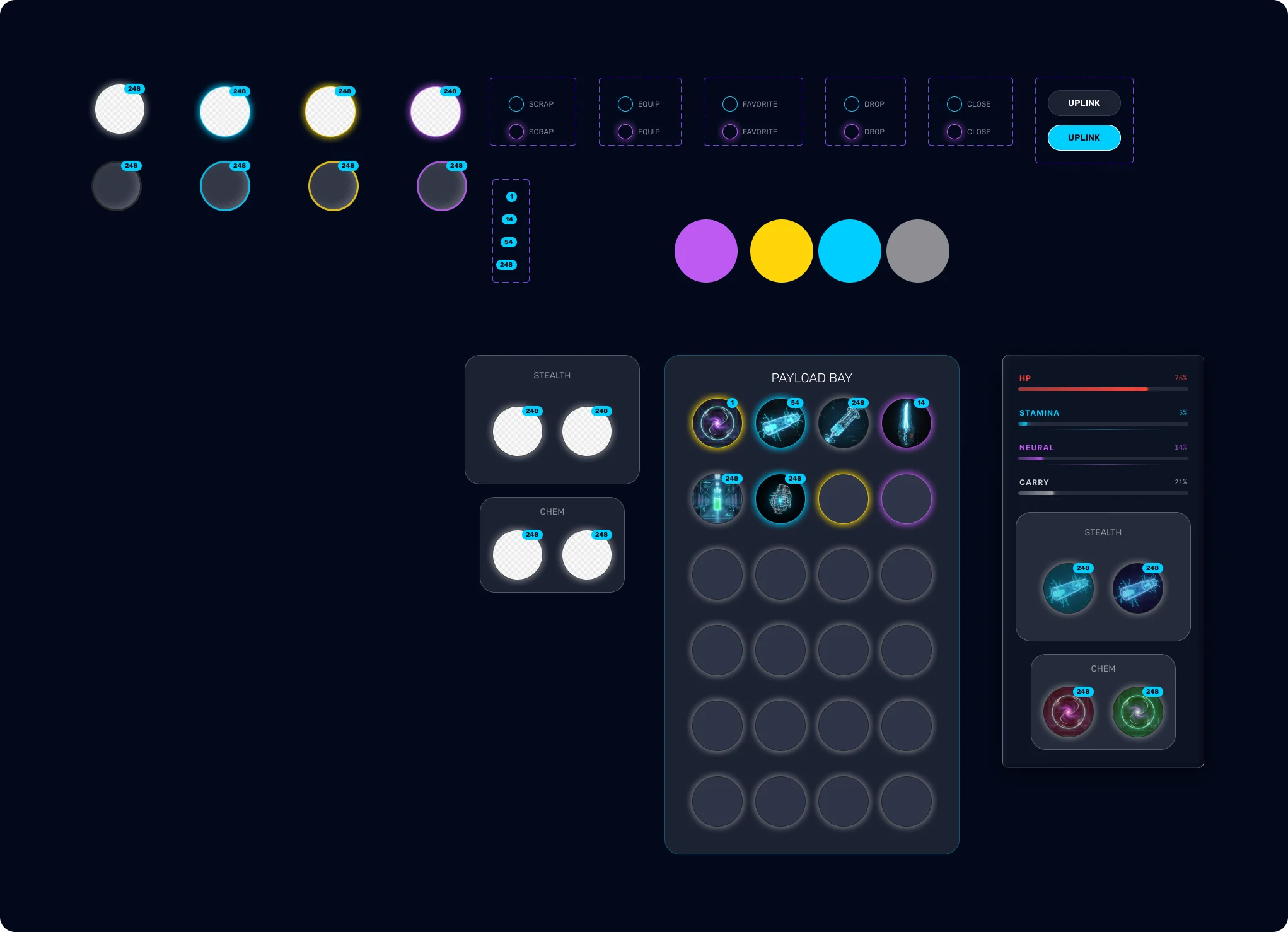 Ghost Inventory — full component overview
