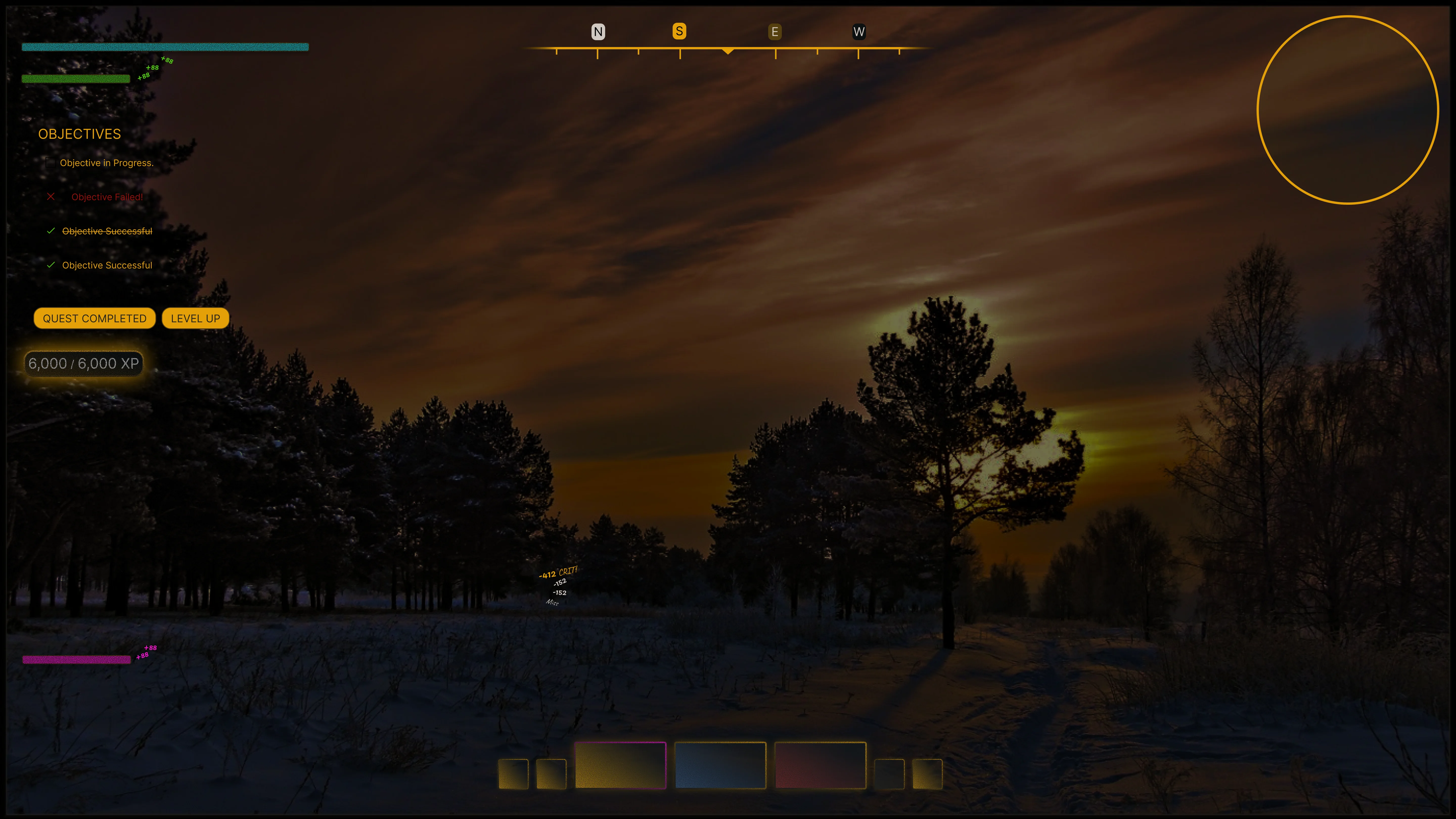 Dark Fantasy HUD UI Kit