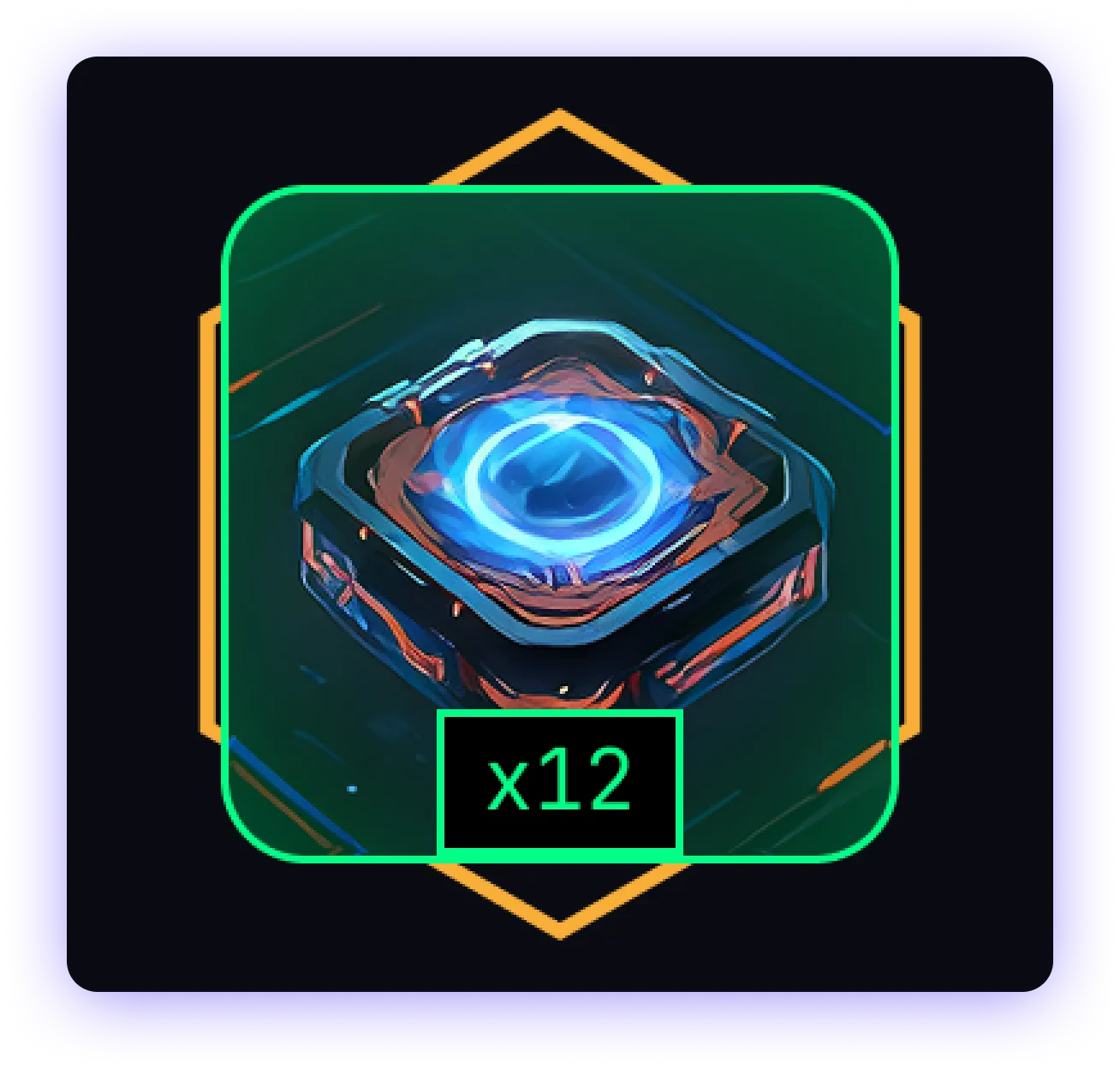 Nexus — Legendary active slot close-up
