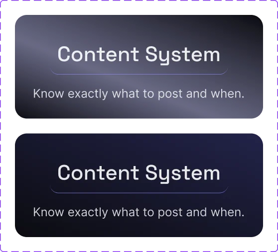 Content System card