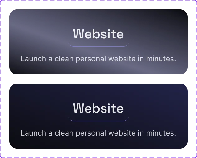 Website card